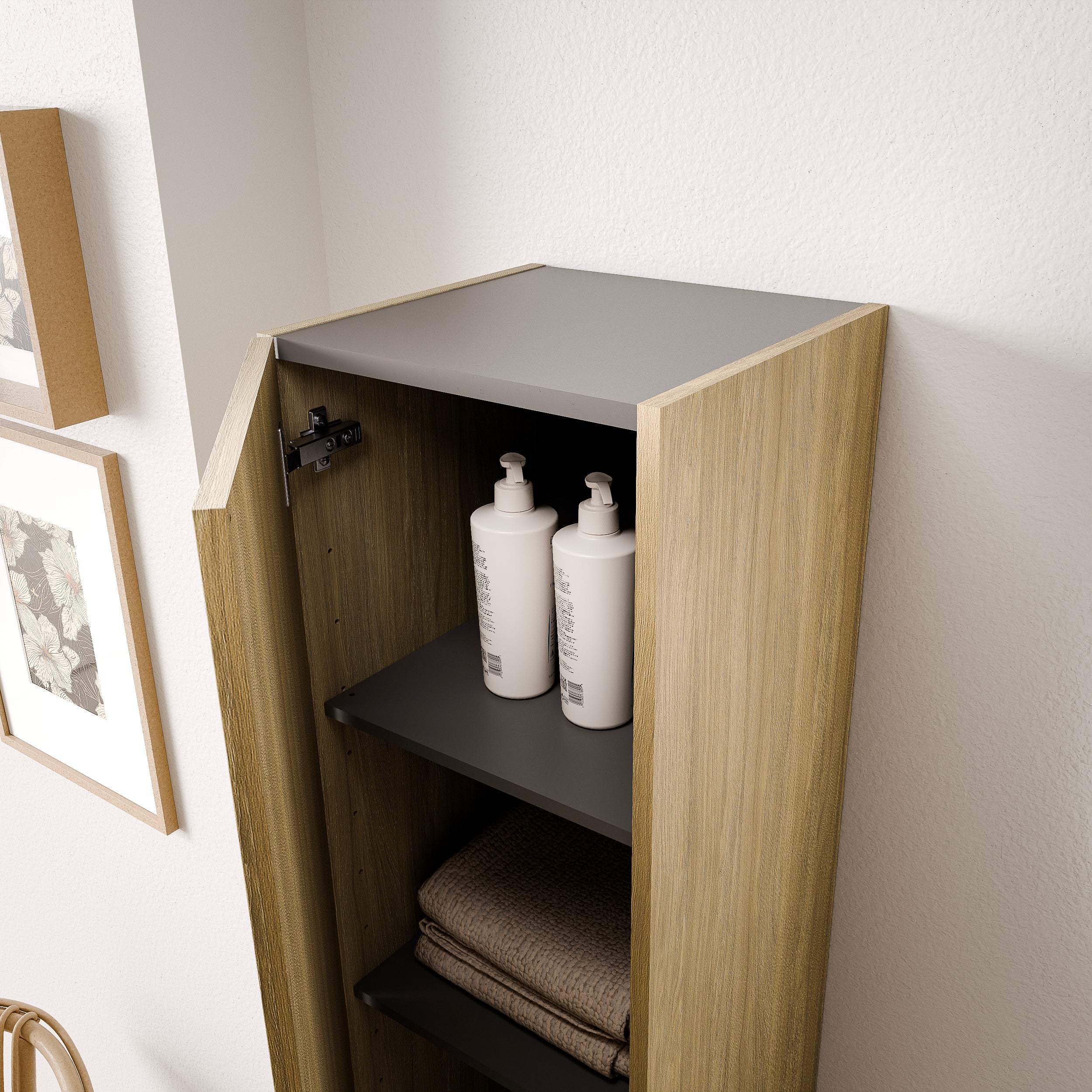 Badmöbel Set TIM 60 cm mit Waschbecken