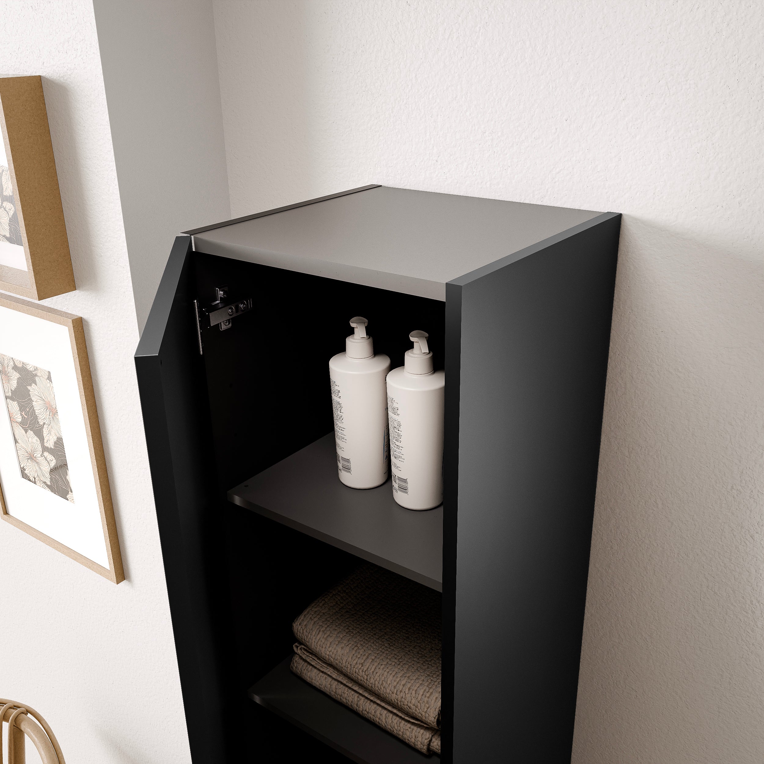 Badmöbel Set TIM 60 cm mit Waschbecken