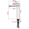 Waschtischarmatur Armatur Badarmatur lang 4025CB