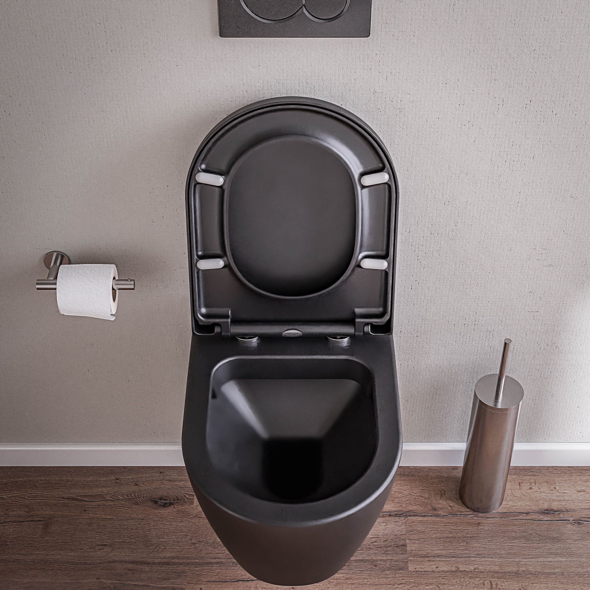 WC-Komplettpaket 33: WC B-8030R Schwarz