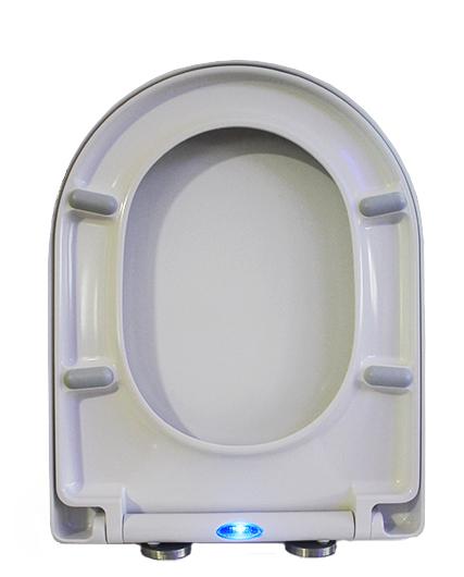 WC suspendu B-8030R blanc brillant - nano-revêtement - Abattant Softclose inclus 