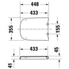 Duravit Univavo Universal WC-Sitz mit Absenkautomatik
